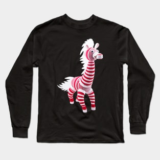 The red zebra Long Sleeve T-Shirt